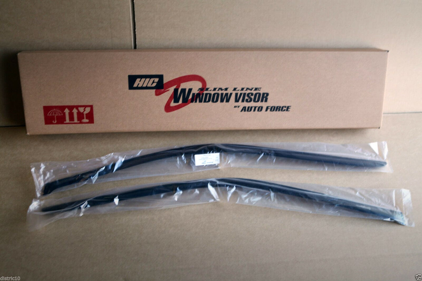 Installed view - Nissan Skyline R32 GTR Weather Shields - HIC Premium