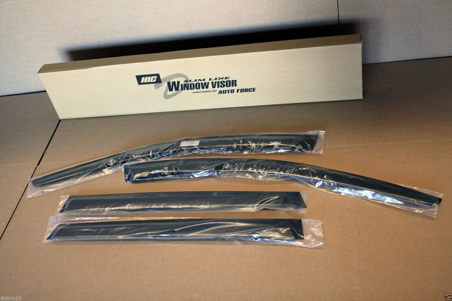 Installed view - Subaru Liberty Gen 5 Wagon Weather Shields 2009-2014 - HIC Premium