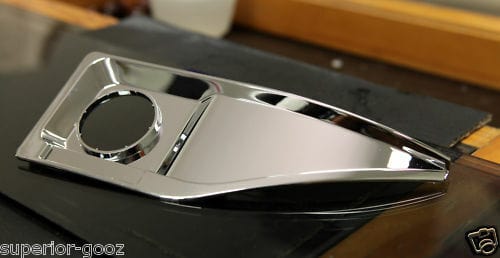 Installed view - FPV BA BF Steering Oil Tray Cover High-Quality Chrome