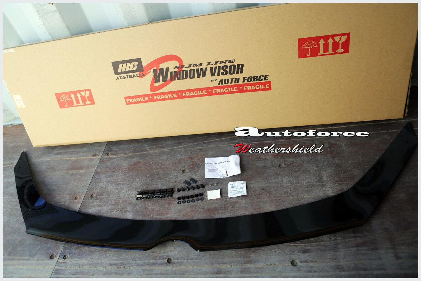 Installed view - Volkswagen Golf MK6 Bonnet Protector 2009-2013 - HIC Premium