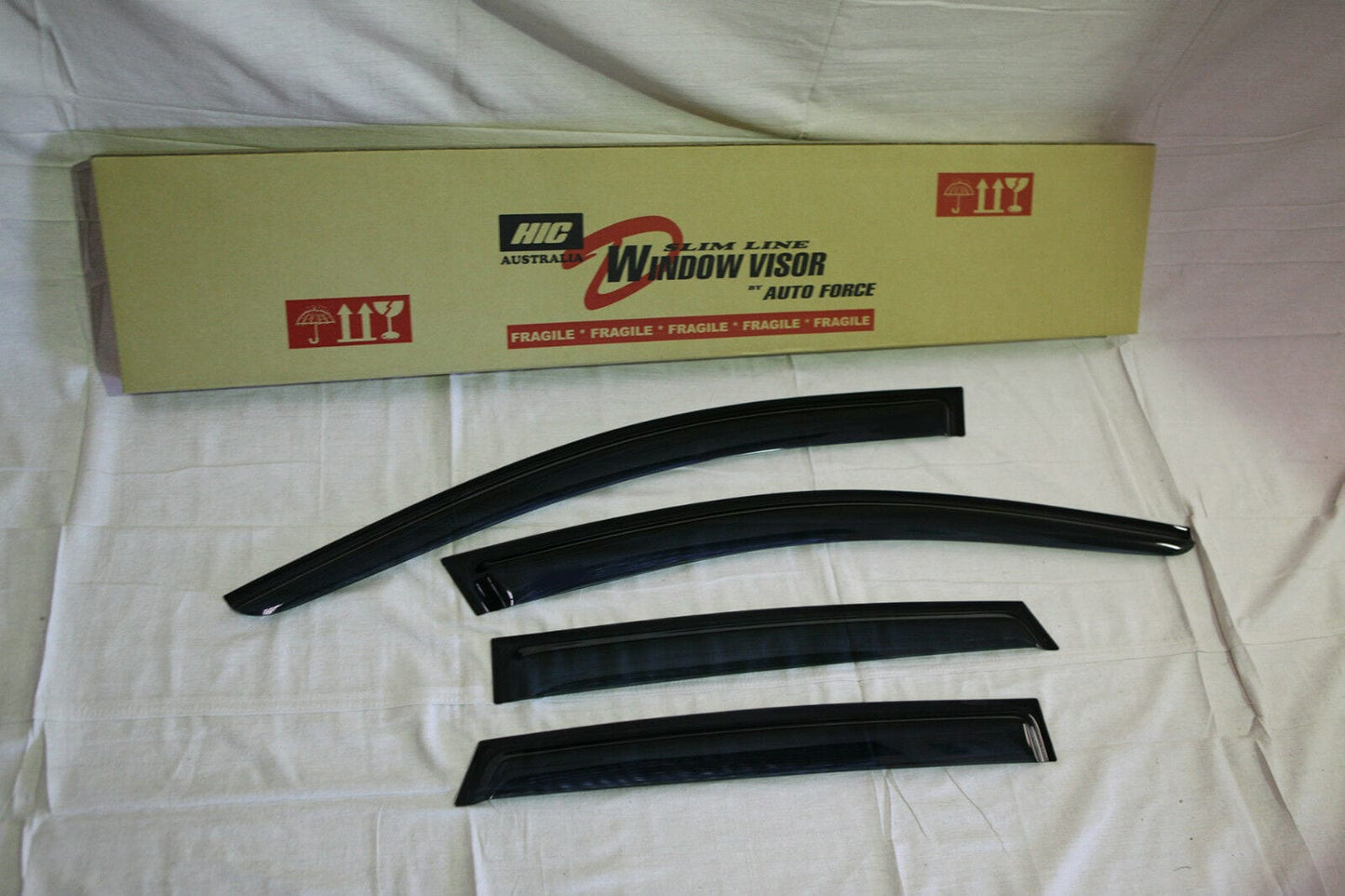 Installed view - Volkswagen Golf MK6 Weather Shields 2009-2013 - HIC Premium