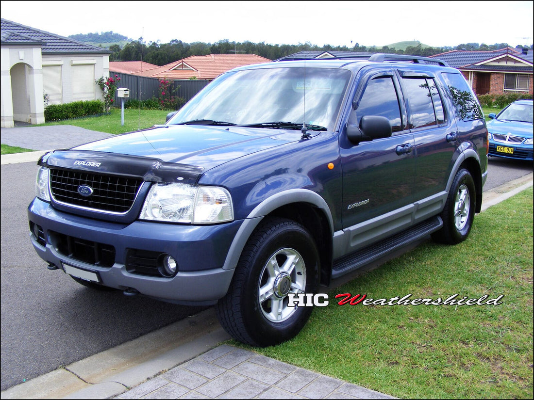 Ford Explorer Weather Shields – UV-Tinted Acrylic for 2002–2006 Models