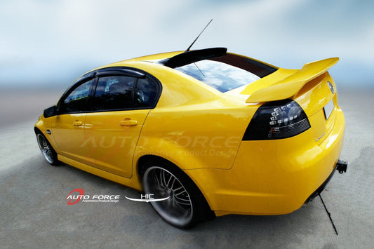 Holden Commodore VE VF sedan weather shields – tinted premium acrylic with 3M tape for no-drill install