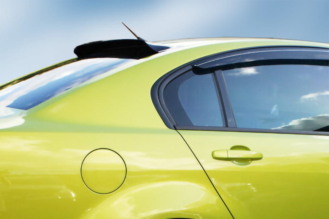 Holden Commodore VE VF Rear Roof Spoiler in Tinted Perspex – Enhancing Aerodynamics, Style & UV Protection for Australian Vehicles