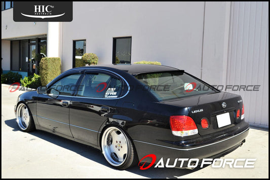 Lexus GS300 weather shields – UV‑resistant acrylic with OEM‑style fitment