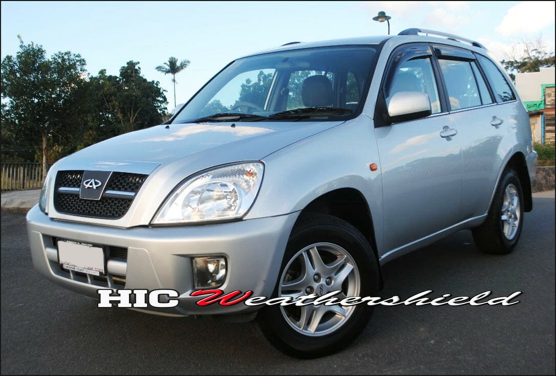 Chery J11 Weather Shields – UV‑Tinted Acrylic for 2011‑2015 Hatch