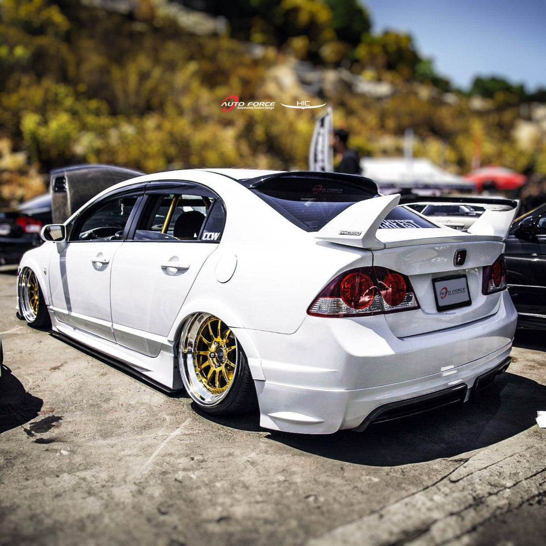 Honda Civic Weather Shields – UV-Tinted Acrylic for Hatch & Sedan Models