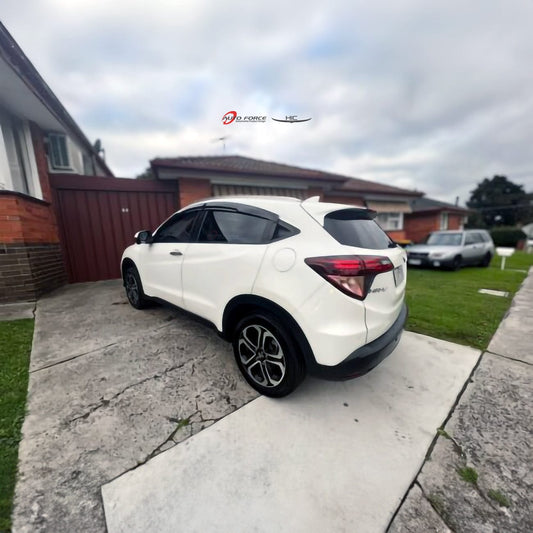 Honda HR-V Weather Shields – Mugen Style UV-Tinted Acrylic for 2014–2019