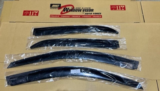 Hyundai i20 Elite Weather Shields – UV-Tinted Acrylic for 5-Door Hatch