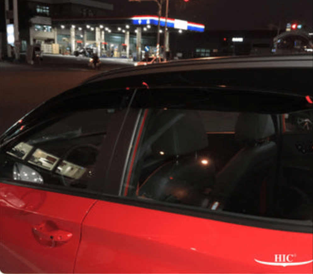 Hyundai Kona Weather Shields – UV-Tinted Acrylic for 2018-2023 Models
