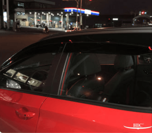 Hyundai Kona Weather Shields – UV-Tinted Acrylic for 2018-2023 Models