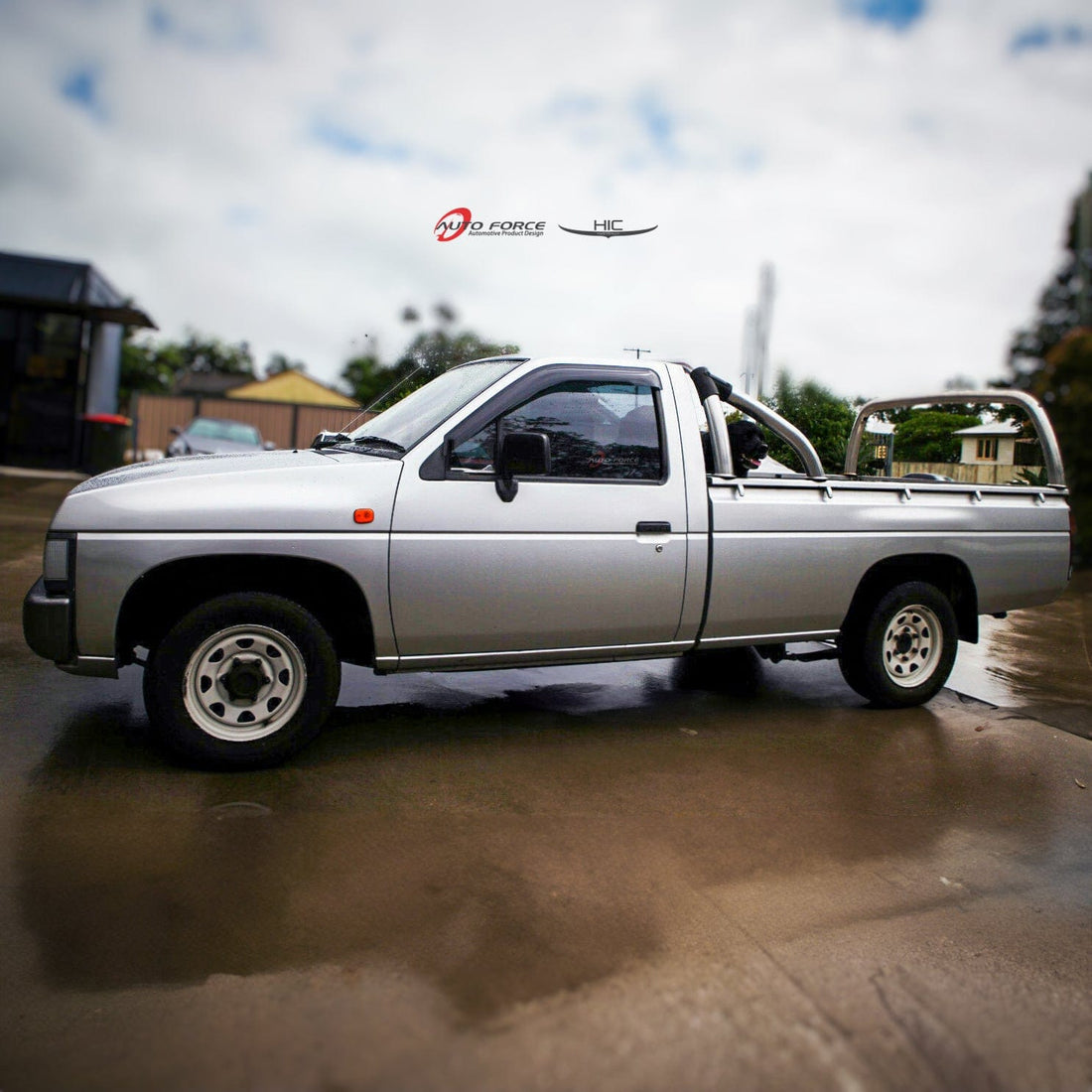 Nissan Navara Weather Shields – Injection-Moulded Acrylic for NP300 & D Series