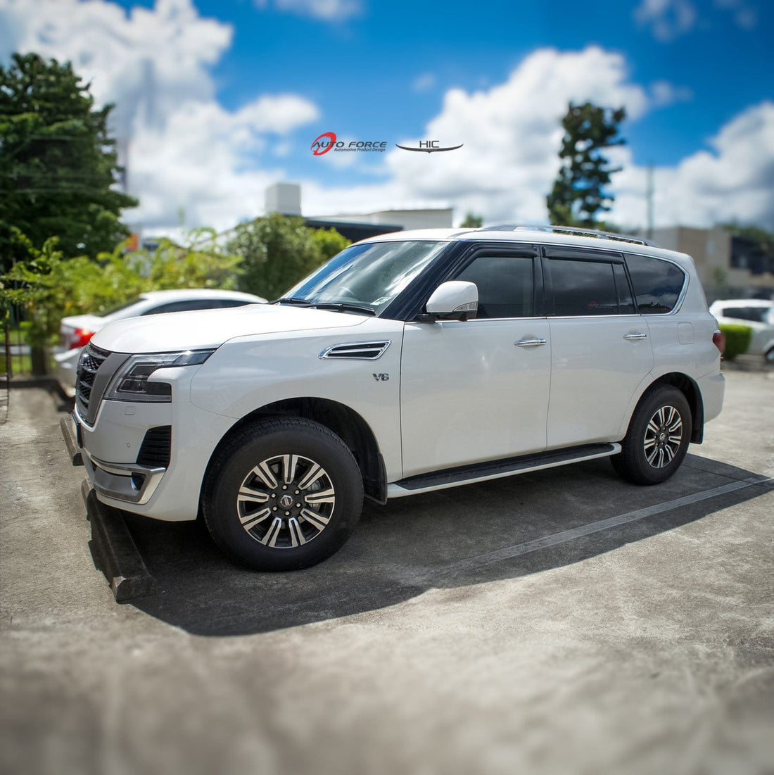 Nissan Patrol Weather Shields – UV-Tinted Acrylic for GQ, GU & Y62 Wagon and Ute