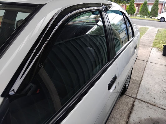 Nissan Pulsar Weather Shields – UV-Tinted OEM Fit for 1993–2006 Models