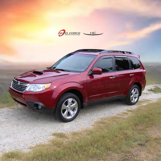 Subaru Forester Weather Shields – UV-Tinted Acrylic for SF to SK Models