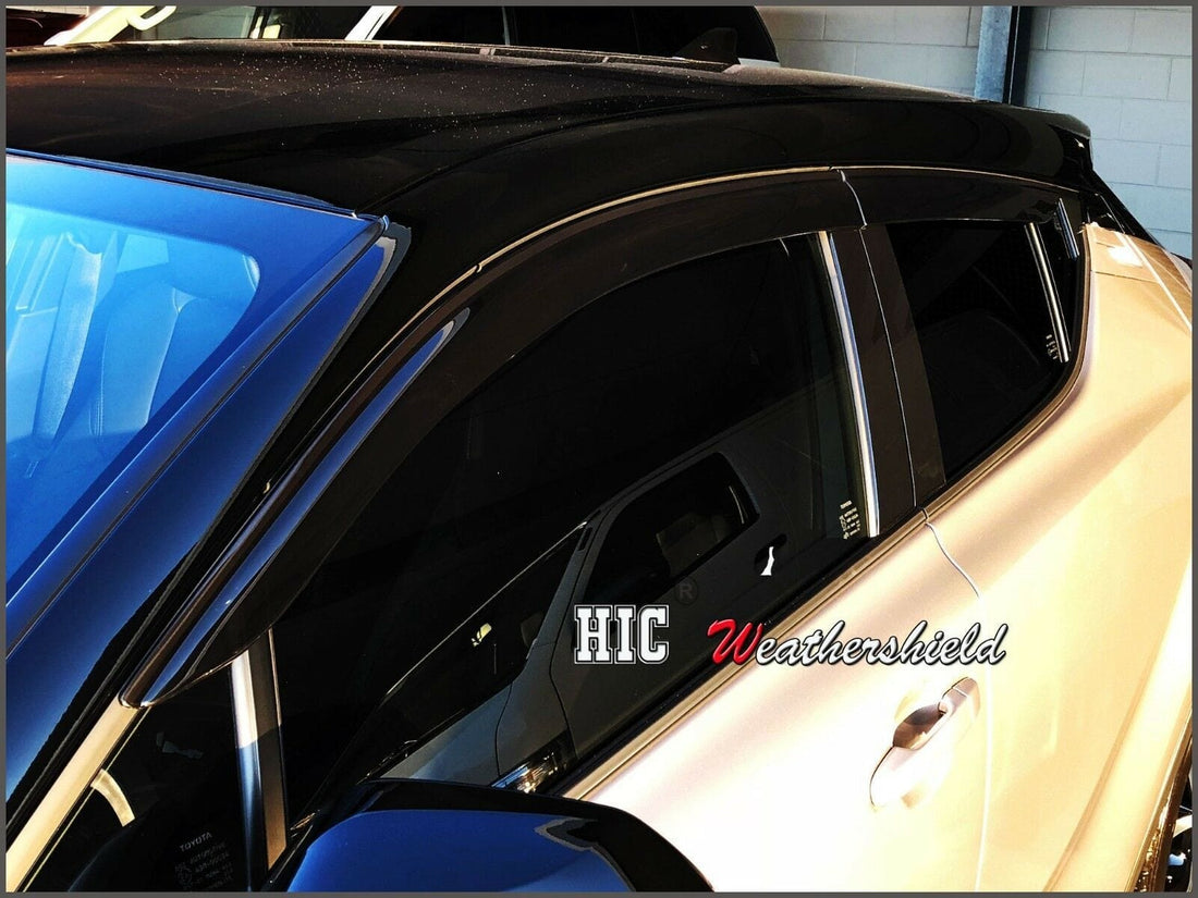 Toyota CH-R Weather Shields – UV-Tinted Acrylic for 2017-On SUV Models