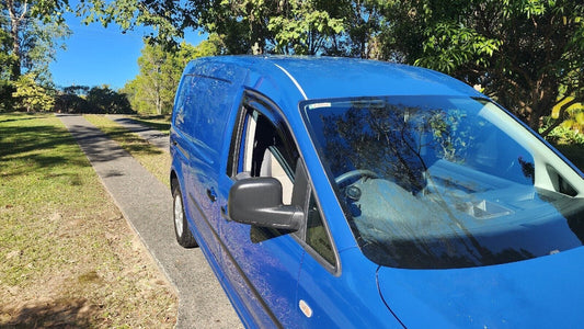Volkswagen Caddy Weather Shields – UV-Tinted Acrylic for 2003–2020 Models