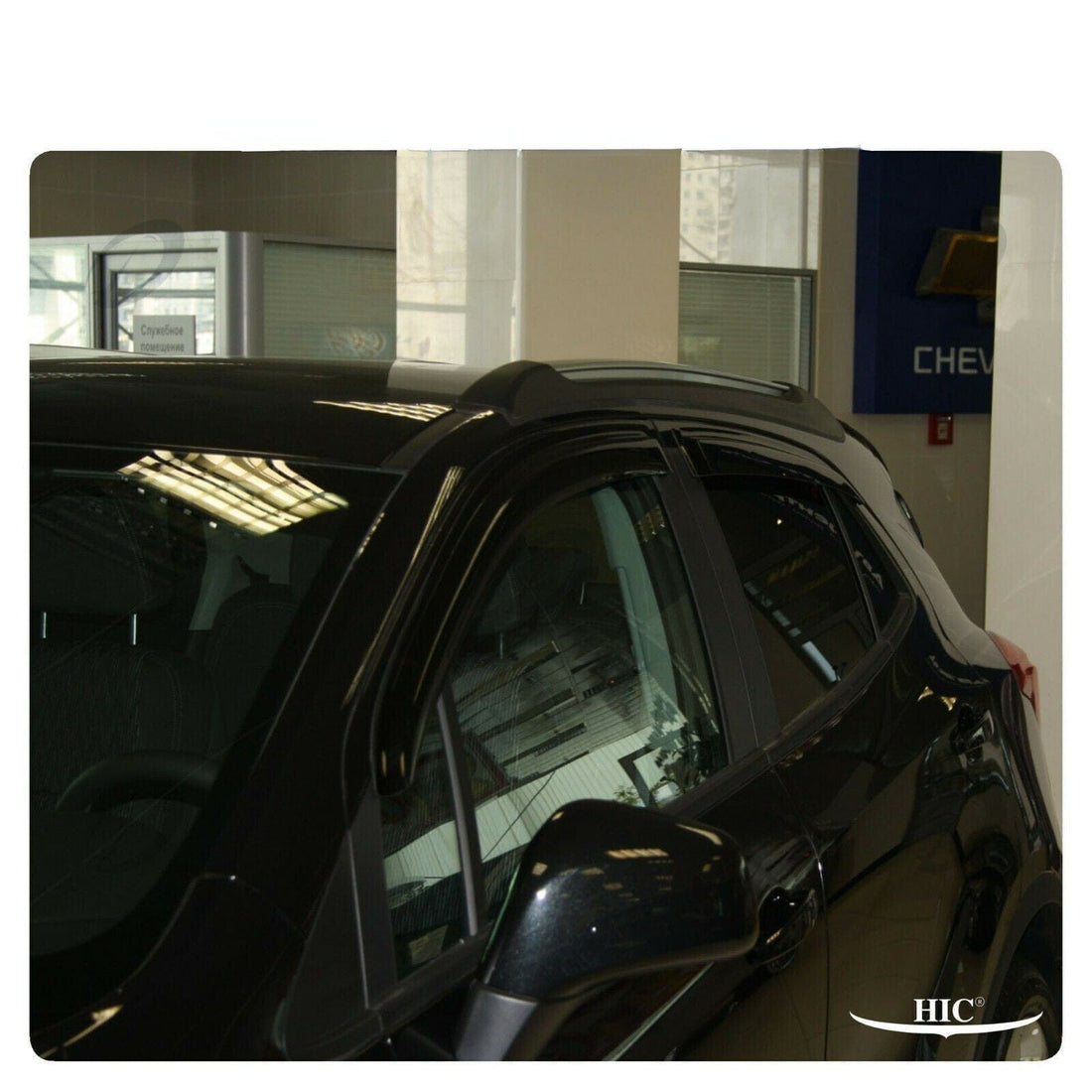 Holden Trax TJ weather shields installed – HIC Premium fitment for 2012–2020