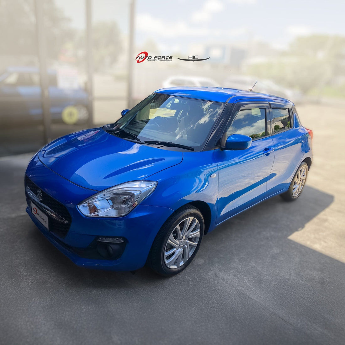 Suzuki Swift Weather Shields – UV-Tinted Acrylic for 2012–On Hatchback Models