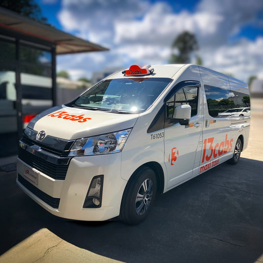 Toyota HiAce Weather Shields – UV-Tinted Acrylic for 2005–2024 Vans