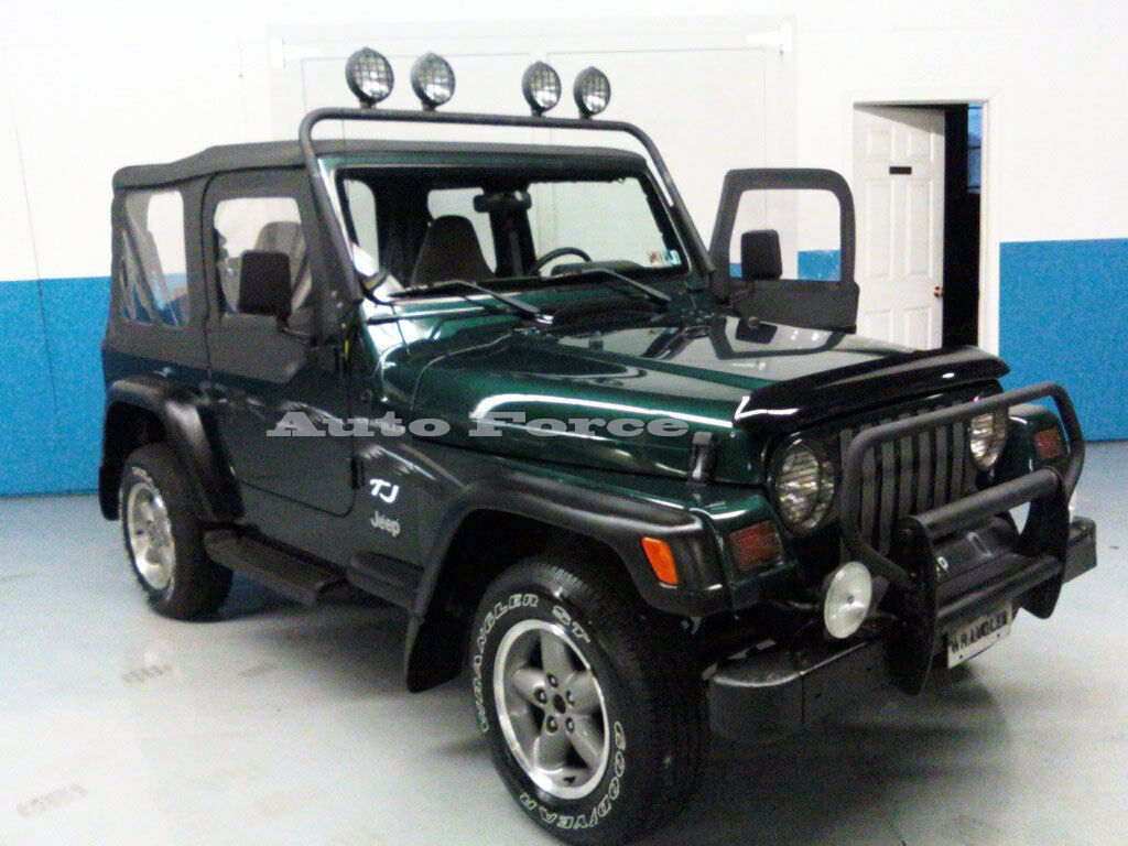 Jeep Wrangler premium accessories including weather shields and bonnet protectors designed for durability, off-road performance, and style.