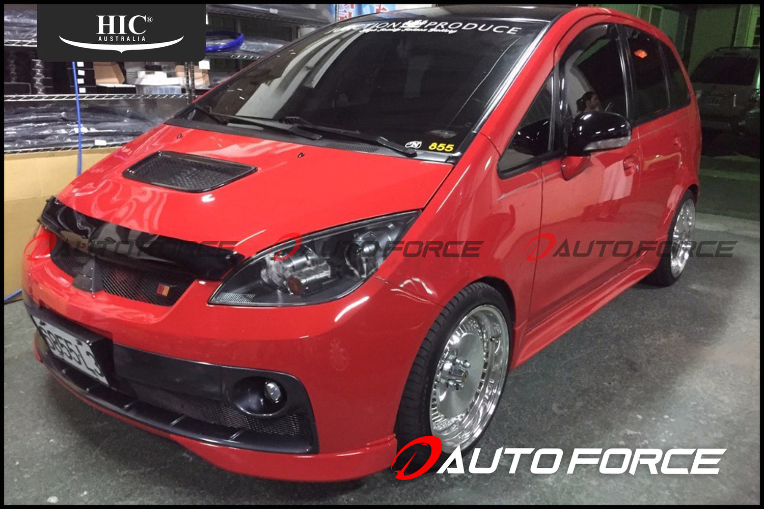 Mitsubishi Colt premium accessories including bonnet protectors designed for durability, reliability, and style.