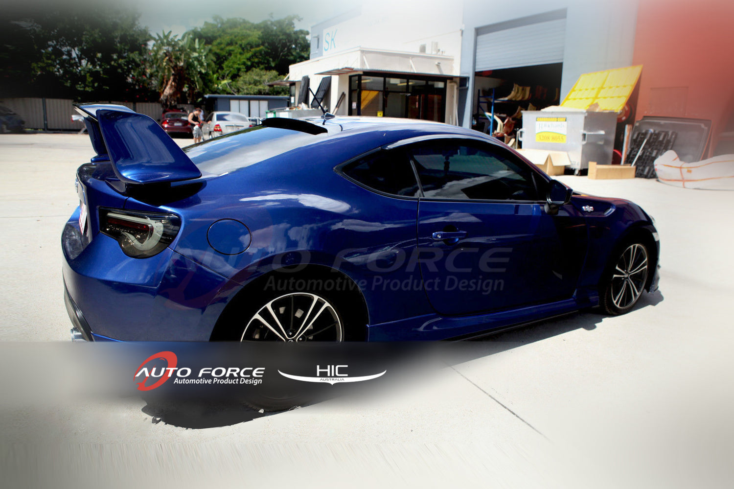 Subaru BRZ premium accessories including rear roof spoilers designed for aerodynamic performance and bold styling.