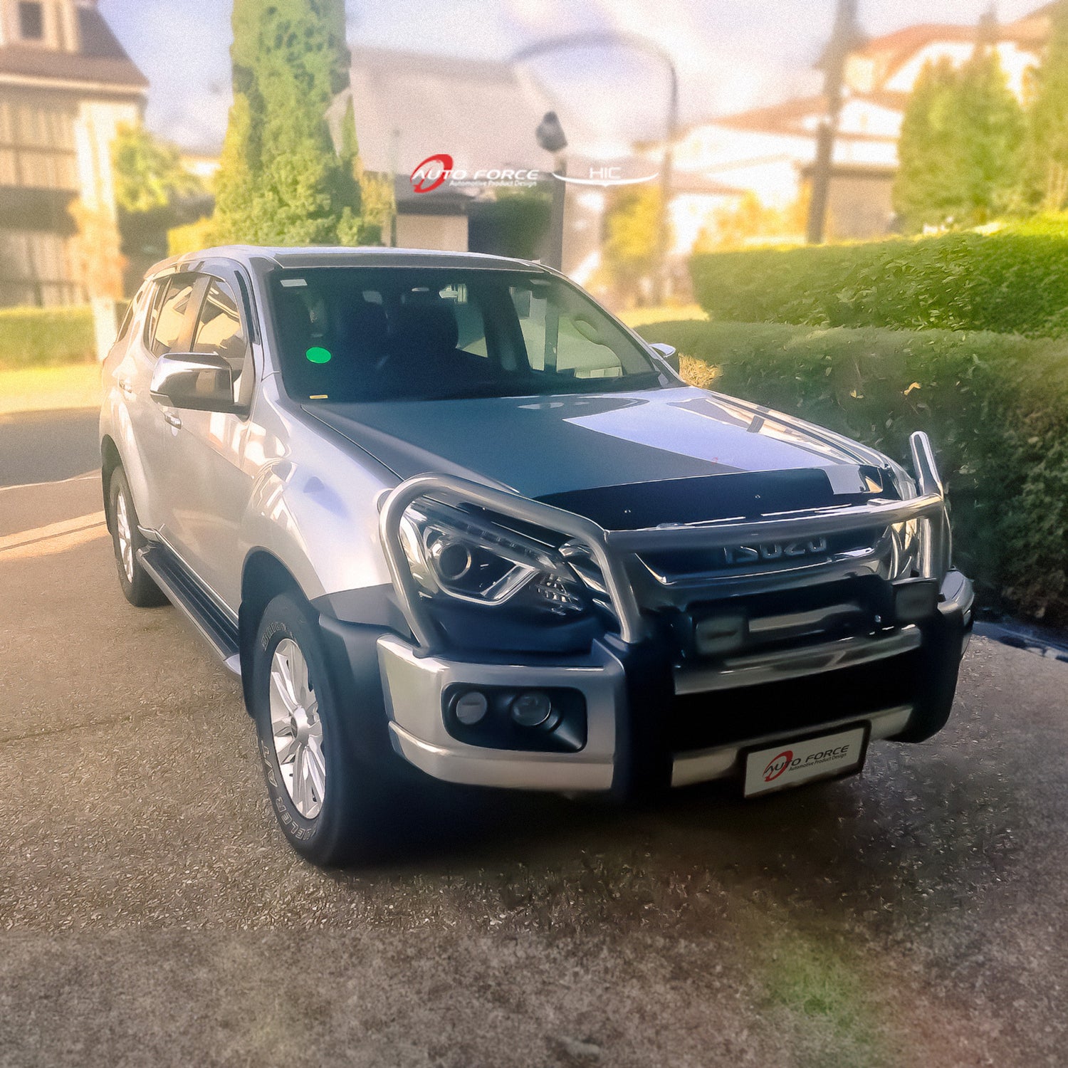 Isuzu MU-X premium accessories including weather shields designed for durability, reliability, and style.