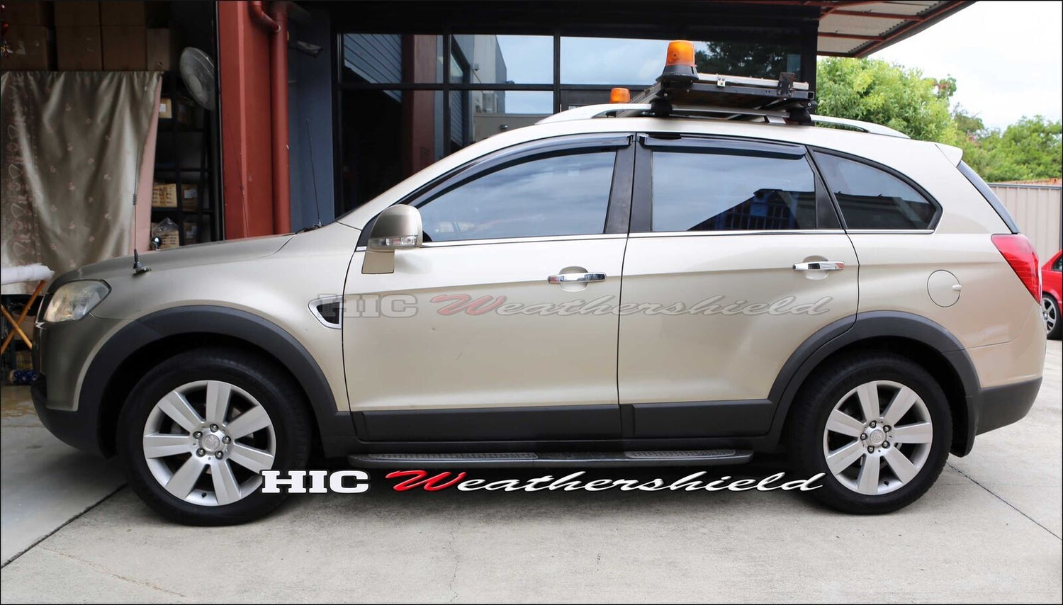 Holden Captiva premium accessories including weather shields designed for durability, reliability, and style.