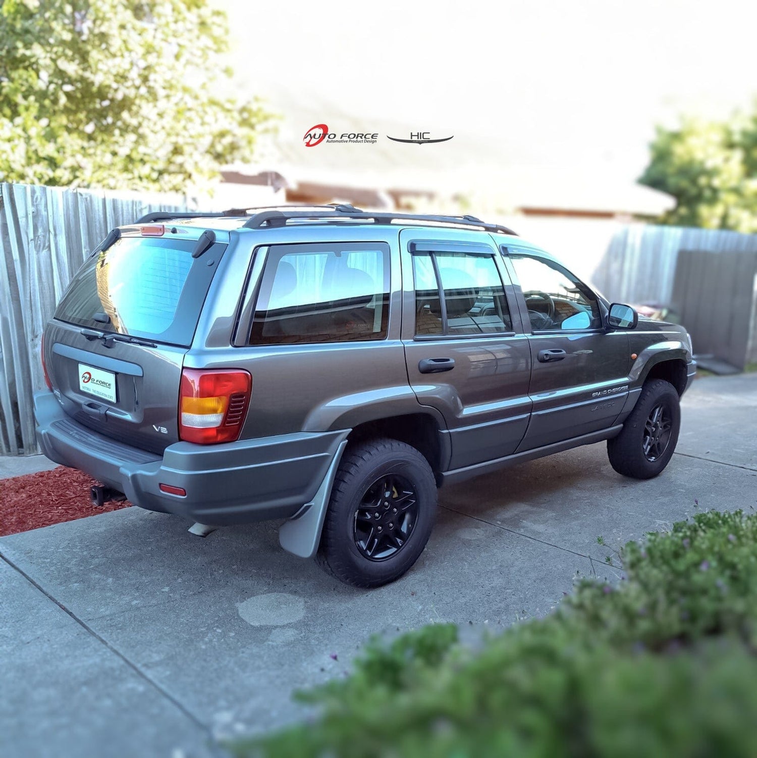 Jeep Grand Cherokee premium weather shields designed for durability, wind protection, and style.