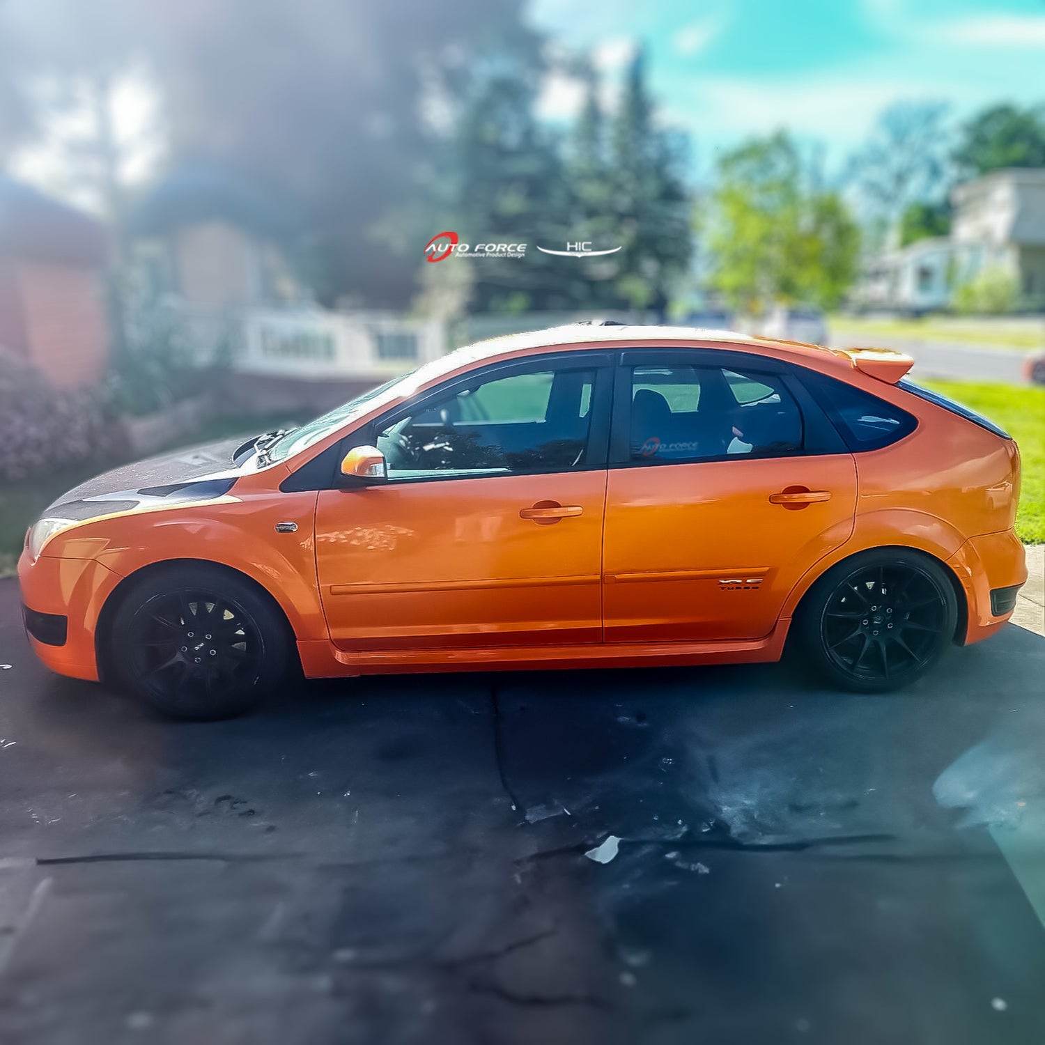 Ford Focus premium accessories including weather shields designed for durability, reliability, and style.