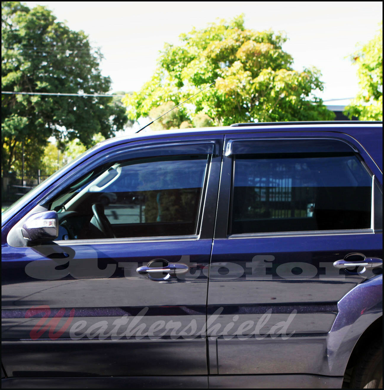 Ford Escape premium accessories including weather shields designed for durability, reliability, and style.