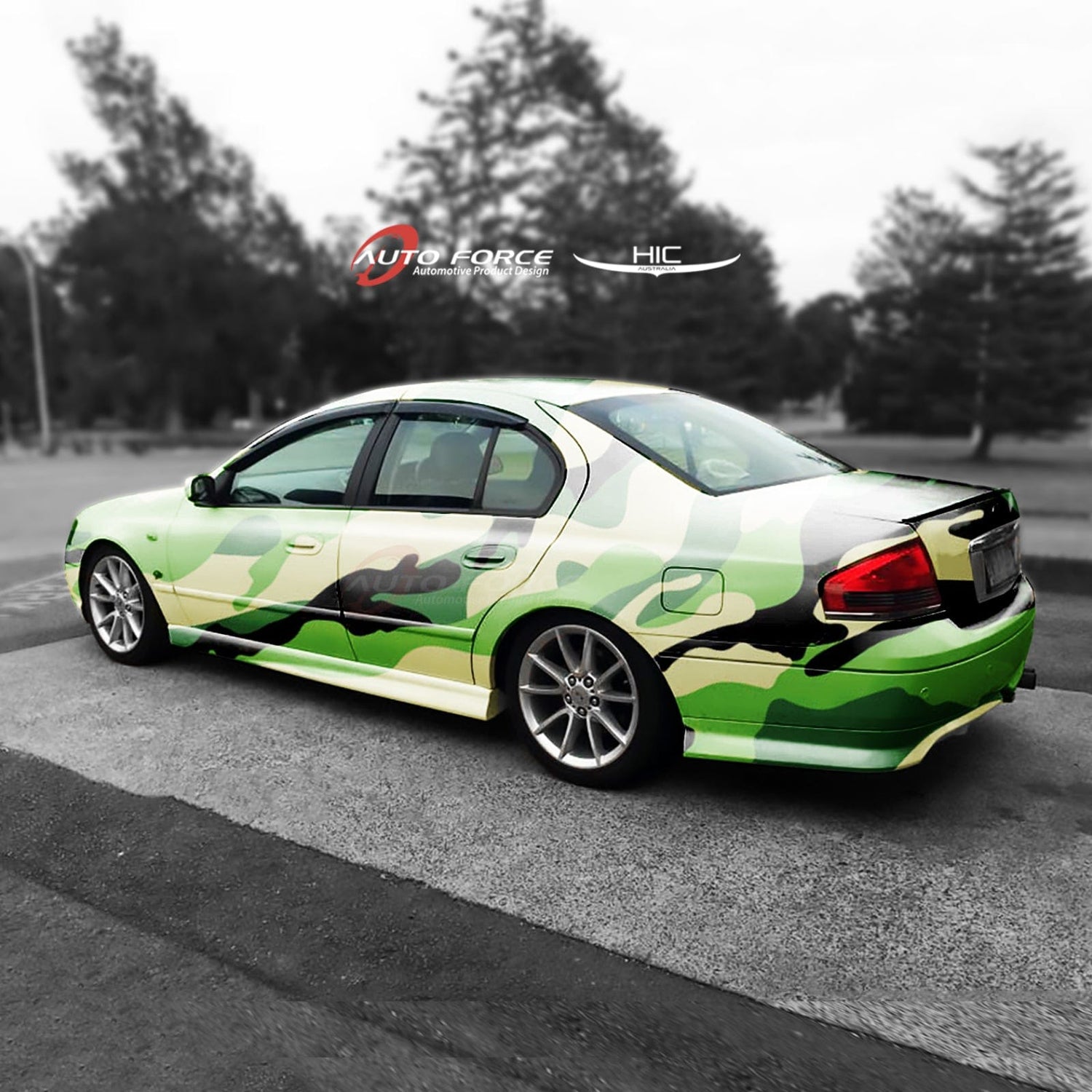 Ford Fairmont premium accessories including gas struts and weather shields designed for durability, performance, and style.