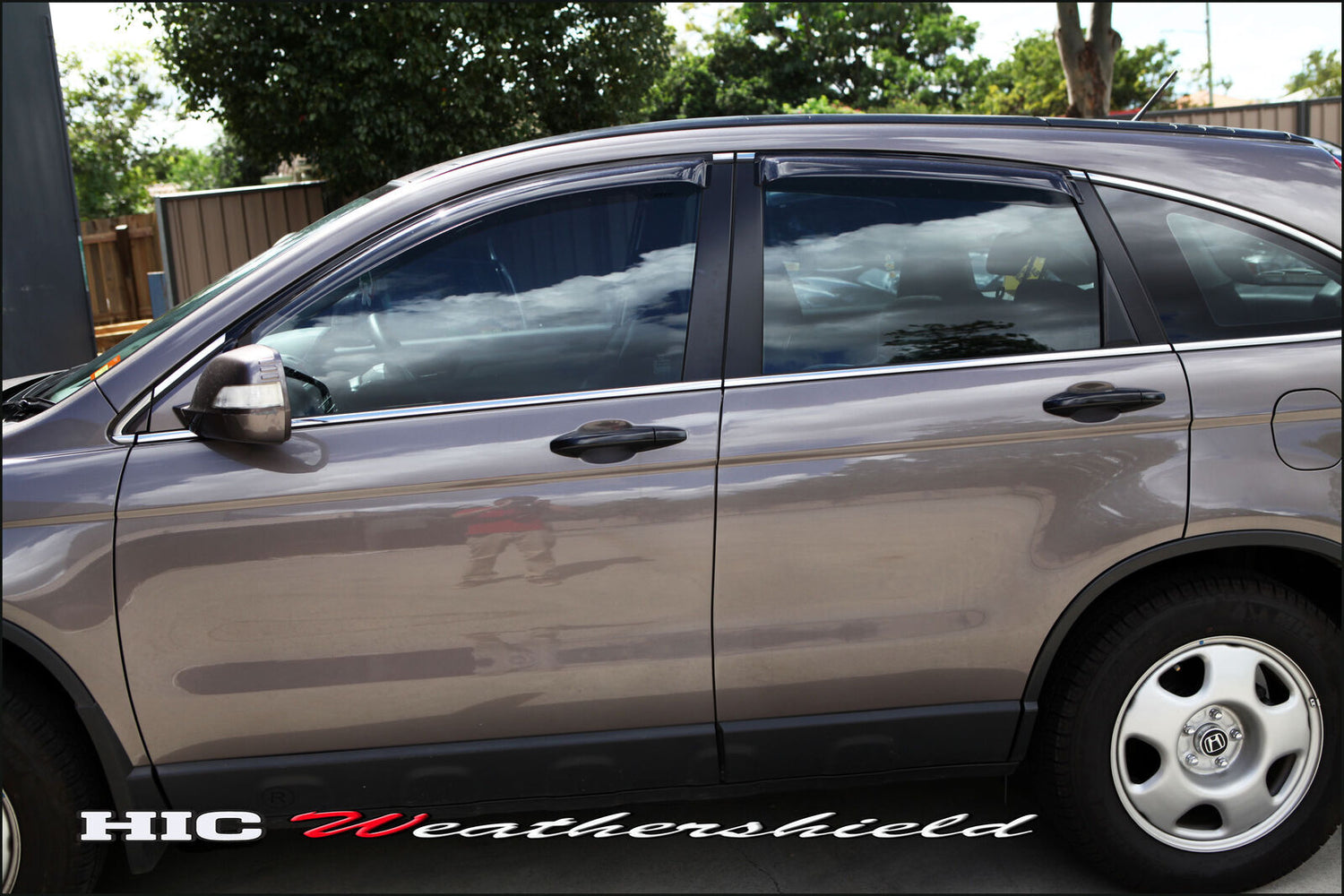 Honda CR-V premium accessories including weather shields designed for durability, reliability, and style