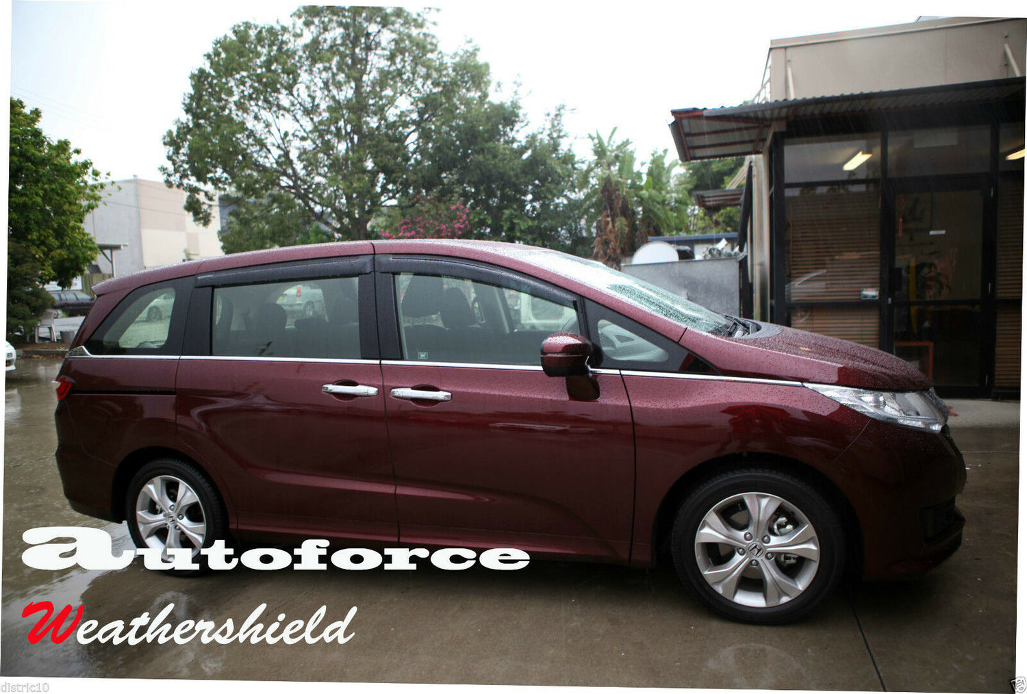 Honda Odyssey premium accessories including weather shields designed for durability, reliability, and style