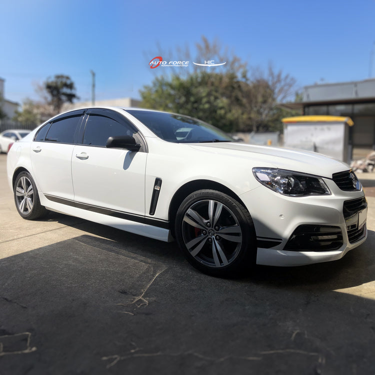  Premium Weather Shields / Window Visors / Rain Guards made of High-Quality Perspex Plastic