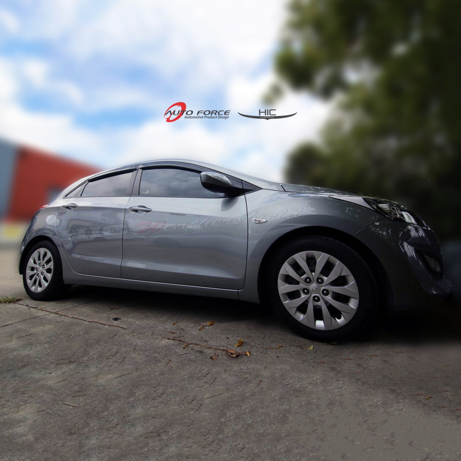 Hyundai i20 premium accessories including weather shields designed for durability, reliability, and style.