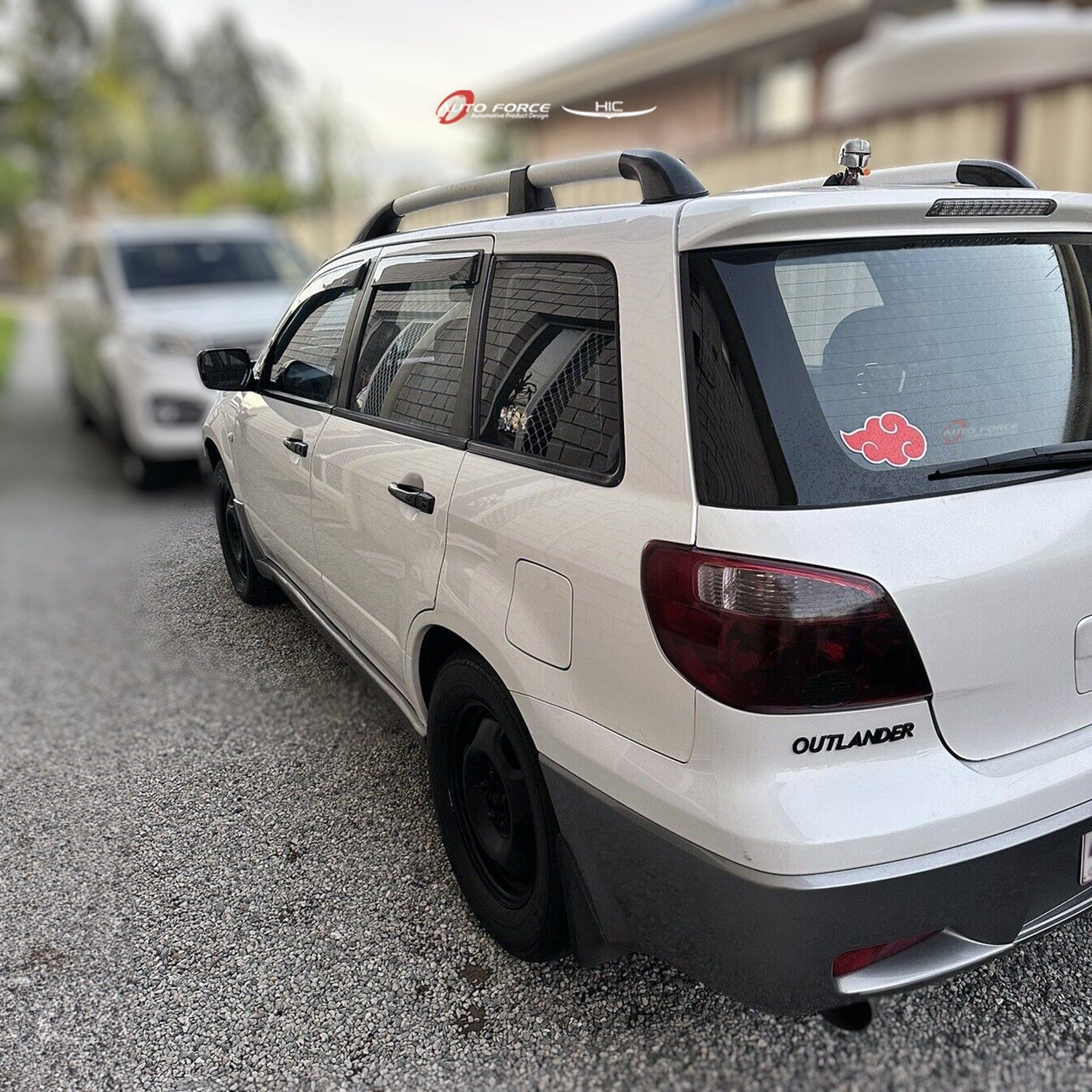 Mitsubishi Outlander premium accessories including weather shields designed for durability, reliability, and style.