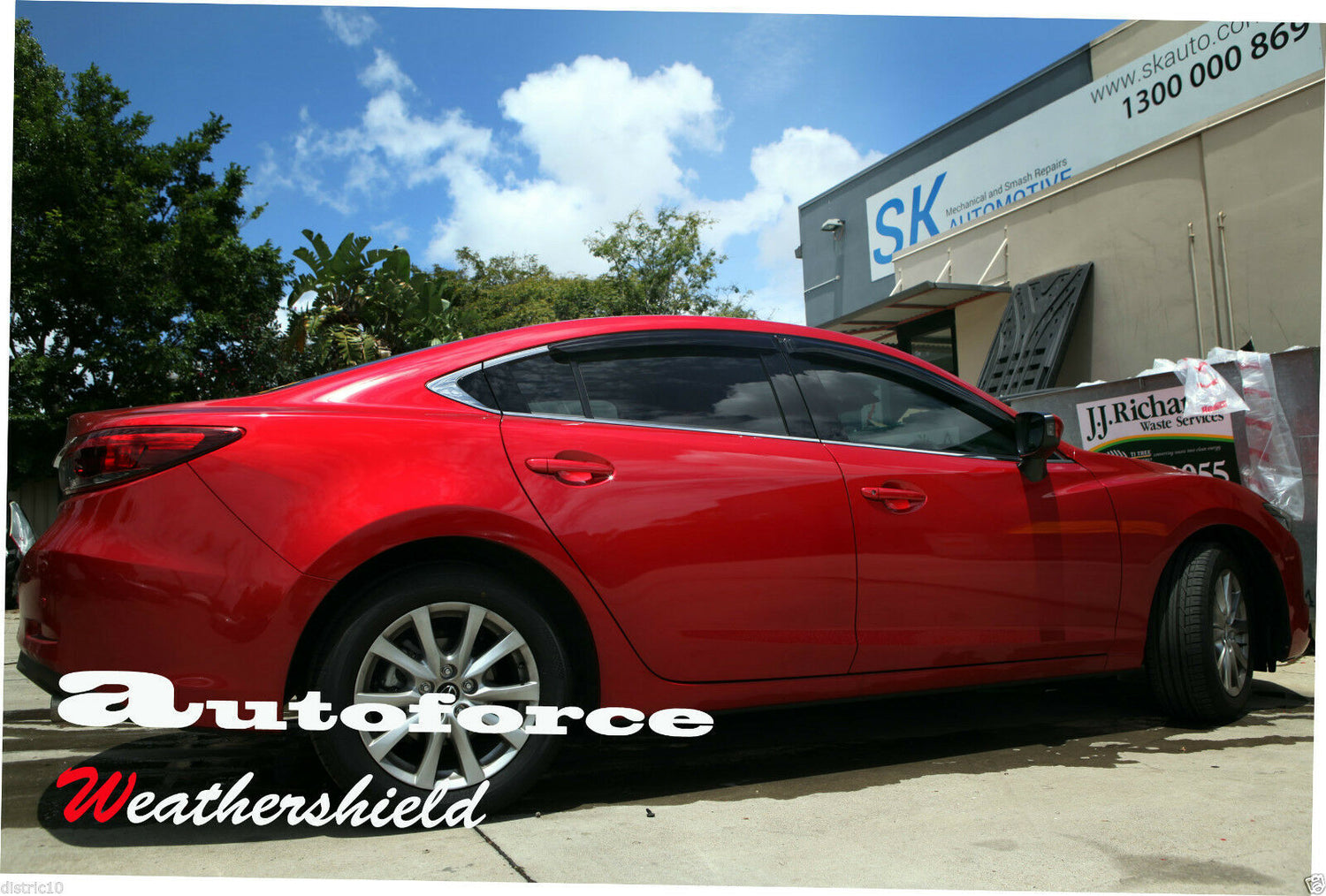 Mazda 6 premium accessories including weather shields designed for durability, reliability, and style.