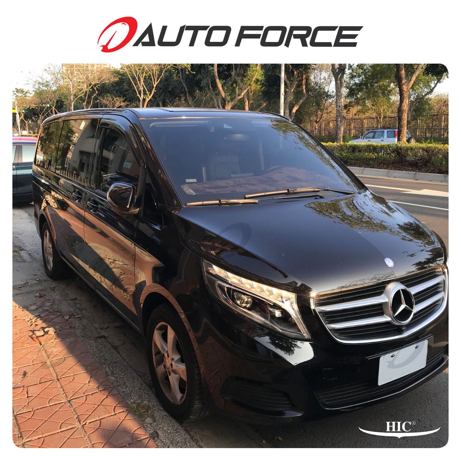 Mercedes-Benz Valente premium accessories including weather shields designed for durability, reliability, and style.