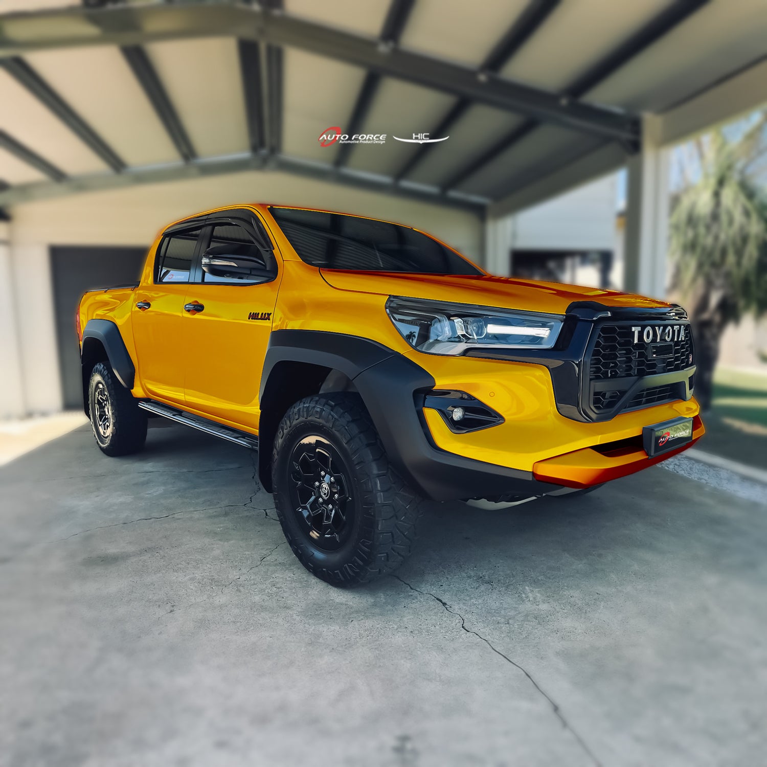 Toyota Hilux premium accessories including weather shields designed for durability, reliability, and style.