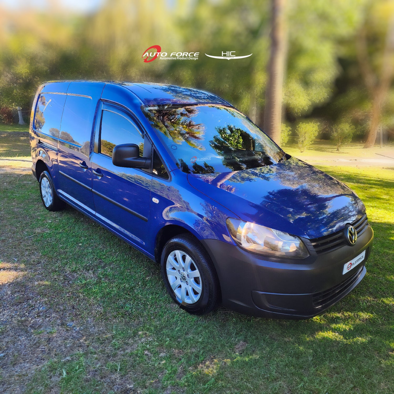 Volkswagen Caddy premium accessories including weather shields designed for durability, reliability, and style.