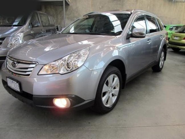 Subaru Outback weather shields (2003–2019) — tinted Perspex external-mount window visors for UV protection, rain deflection & aerodynamic styling