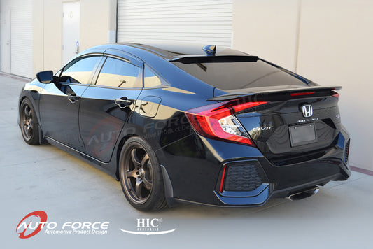 Honda Civic FC Weather Shields 2016-2021, UV-Resistant, Stylish Design, Durable