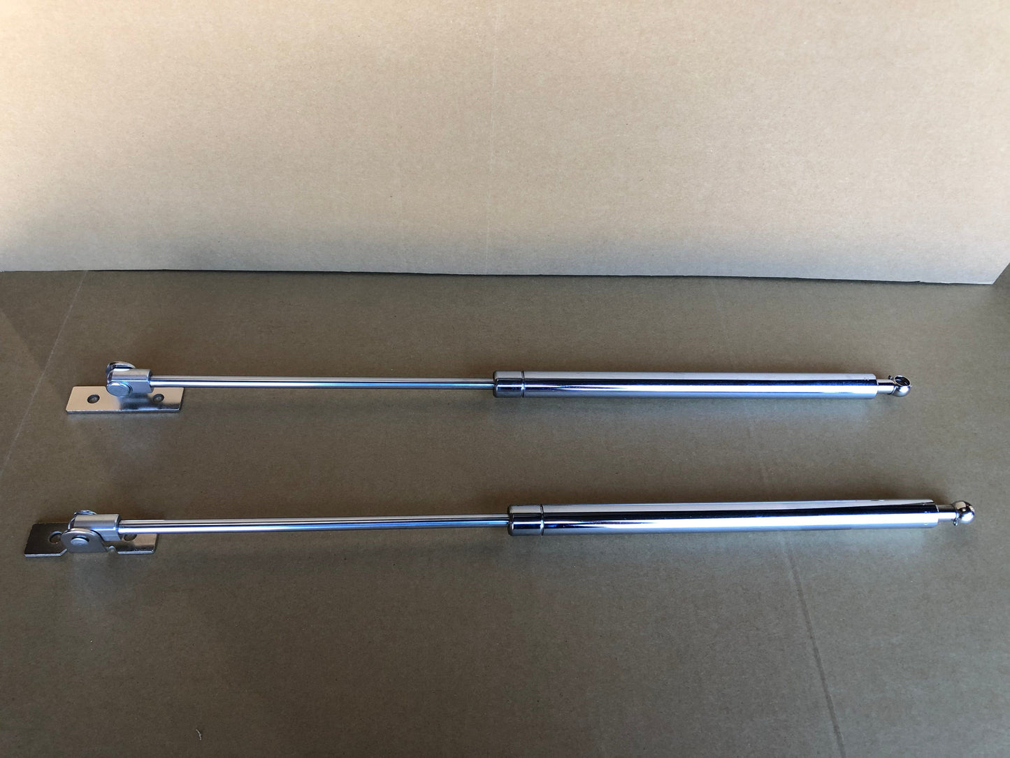 Installed view -  Holden Commodore VT VX VY VZ  Bonnet Gas Struts Chrome Premium