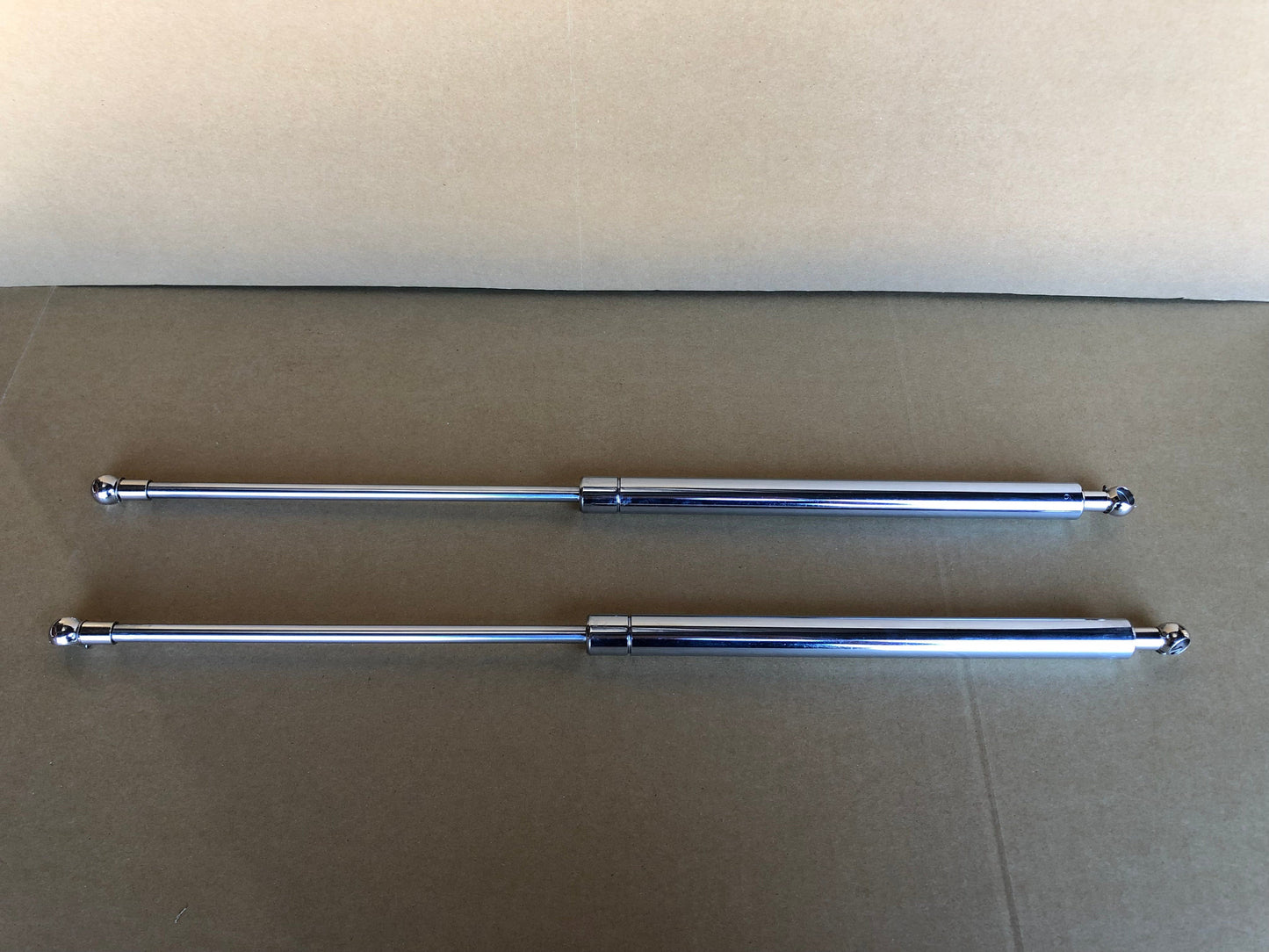 Installed view -  Ford Falcon AU Fairmont Fairlane Bonnet Gas Struts Chrome Premium