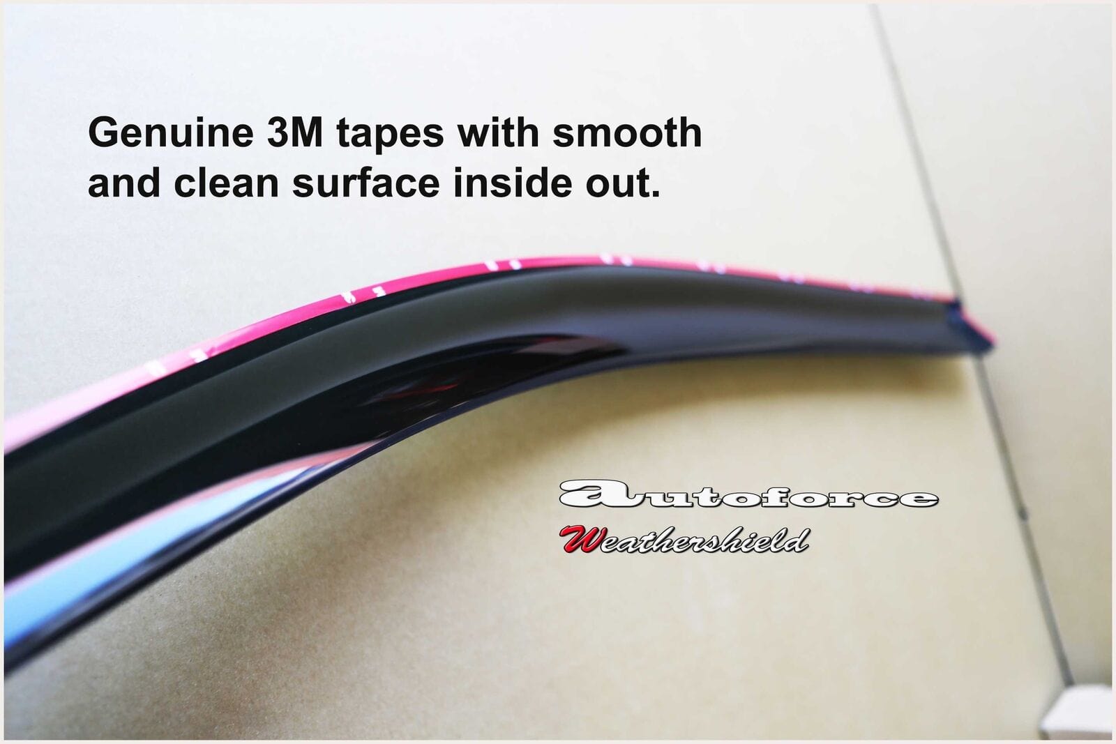 Installed view -  Ford Kuga Weather Shields 2008-2012 - HIC Premium