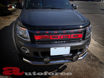 Ford Ranger T7 Bonnet Protector 2012-2015, Stylish Durable Hood Guard