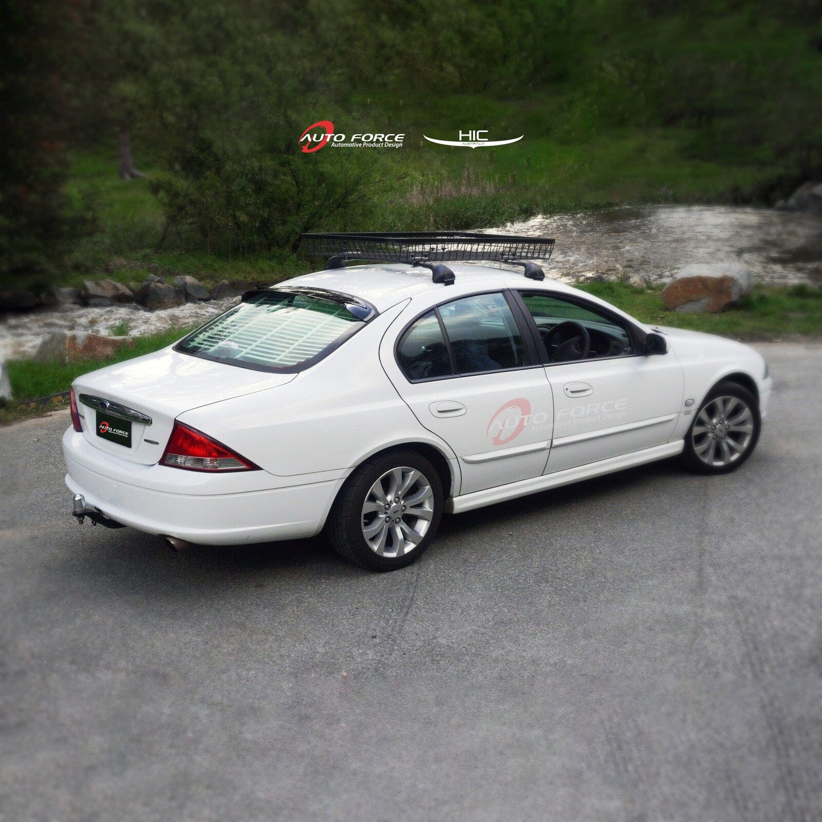 Ford Falcon BA/BF Rear Roof Spoiler 2002-2010, Stylish Durable Upgrade