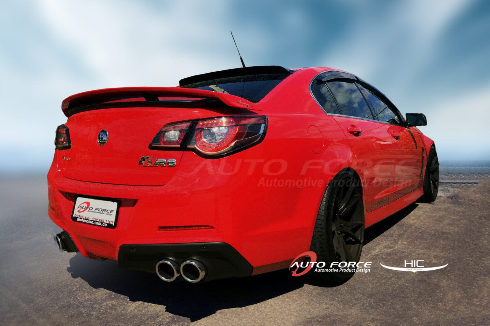 Holden Commodore VE VF Rear Roof Spoiler Wing Sedan HIC AUS